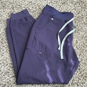 Figs Purple Shadow Zamora Joggers